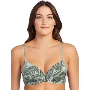 Kindly Palm Print Full Coverage T-Shirt Bra